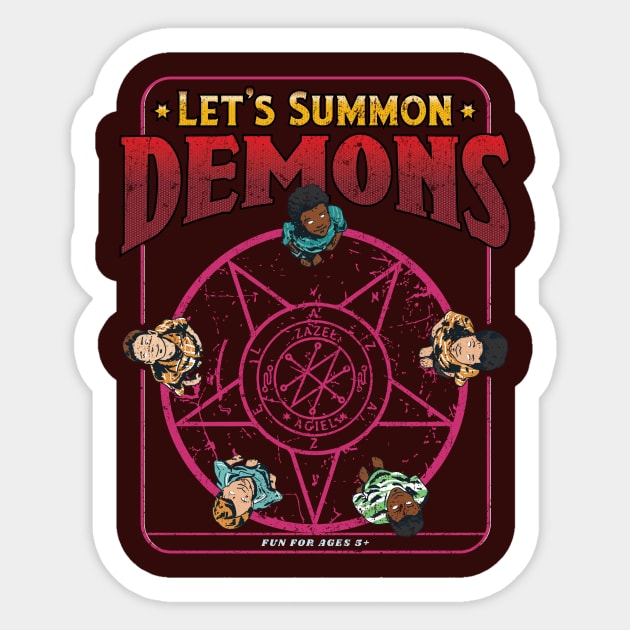 Let's Summon Demons Sticker by KennefRiggles